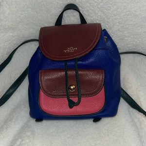 Coach mini backpack purse